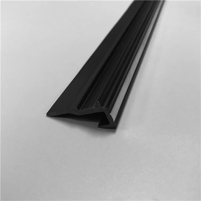 black photo frame extruded plastic profiles