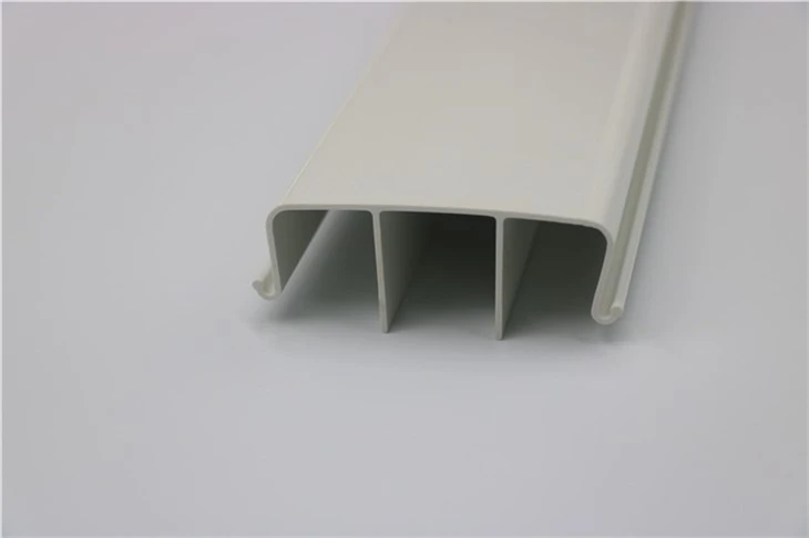 Hồ sơ Pvc ép đùn kênh đôi