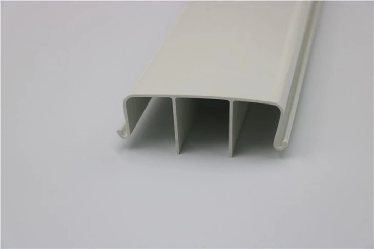 Double Channels Extrusion Pvc Profiles